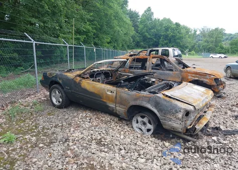 1992 Ford Mustang Lx из США, поврежденный, VIN 1FACP44E2NF143953